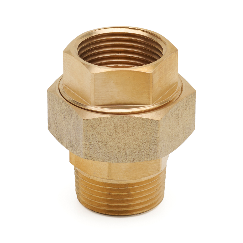 Bocchettone MF filettato in bronzo