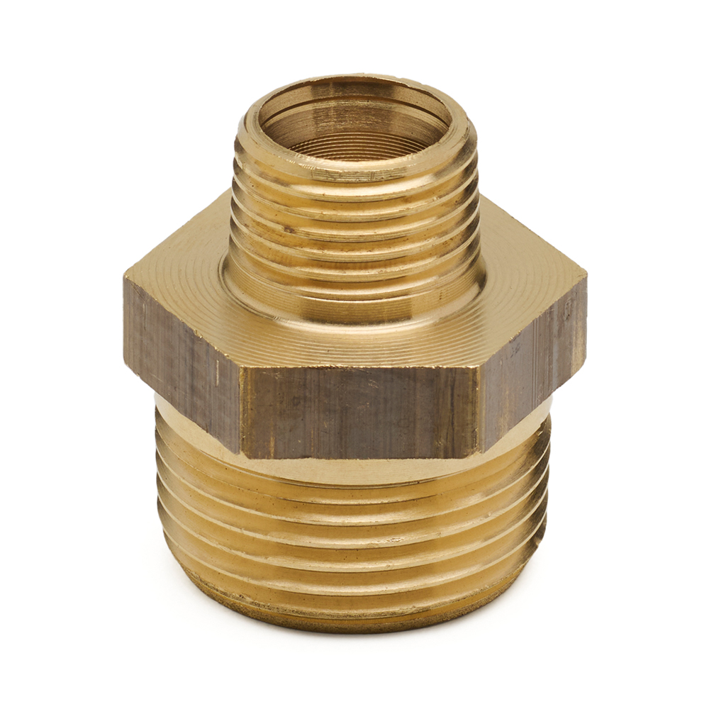 Niples doppi ridotti in ottone